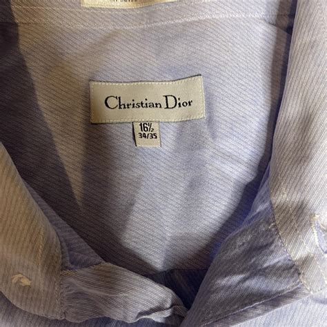 christian dior button up|dior button up men's.